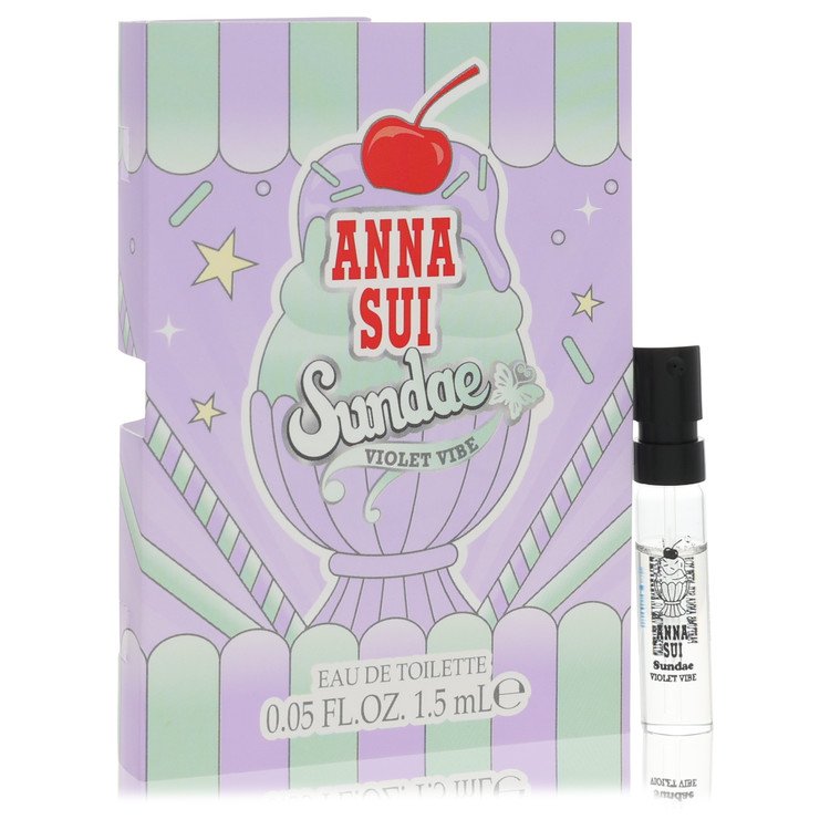 Anna Sui Sundae Violet Vibe Perfume by Anna Sui Perfume 0.05 Oz Vial (sample)