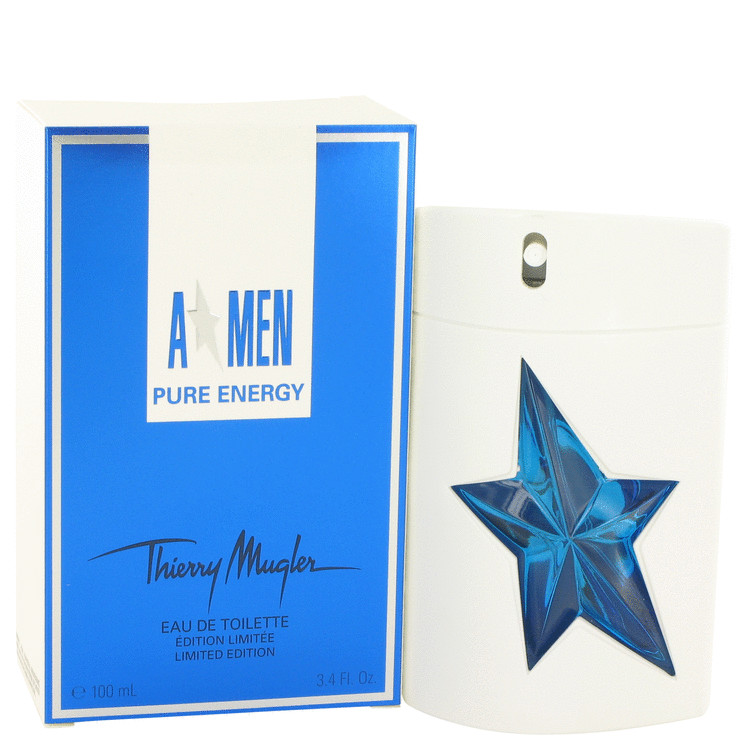 Angel Pure Energy Cologne by Thierry Mugler 3.4 oz EDT Spay for Men