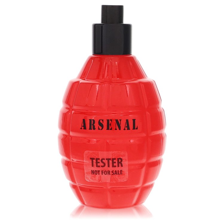 Arsenal Red Cologne by Gilles Cantuel 3.4 oz Eau De Parfum Spray (New Tester)