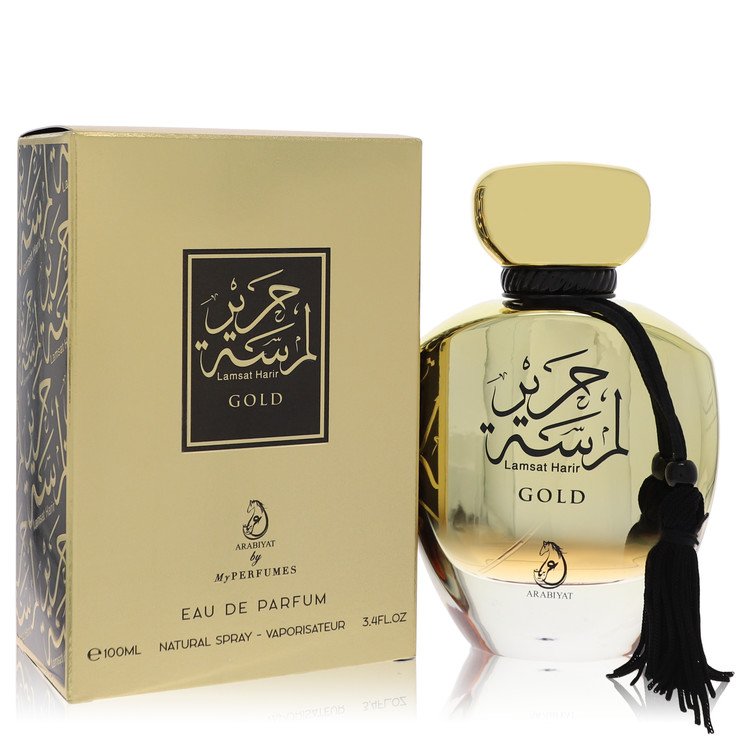 Arabiyat Lamsat Harir Gold Perfume by My Perfumes 3.4 oz Eau De Parfum Spray
