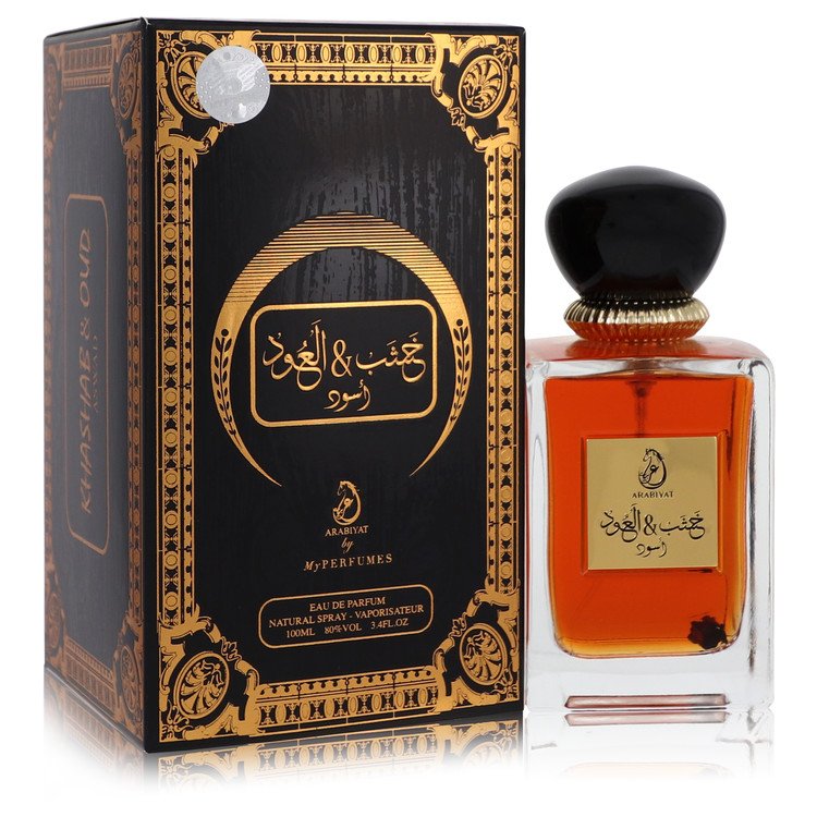 Arabiyat Khashab & Oud Aswad Cologne by My Perfumes 3.4 oz Eau De Parfum Spray (Unisex)