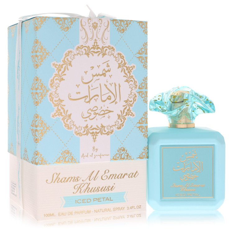Ard Al Zaafaran Iced Petal Cologne by Al Zaafaran Cologne 3.4 Oz Eau De Parfum Spray (Unisex)