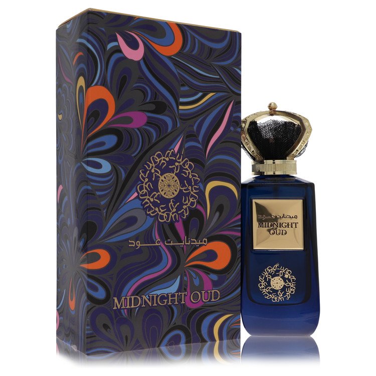 Ard Al Zaafaran Midnight Oud Cologne by Al Zaafaran 3.4 oz Eau De Parfum Spray (Unisex)