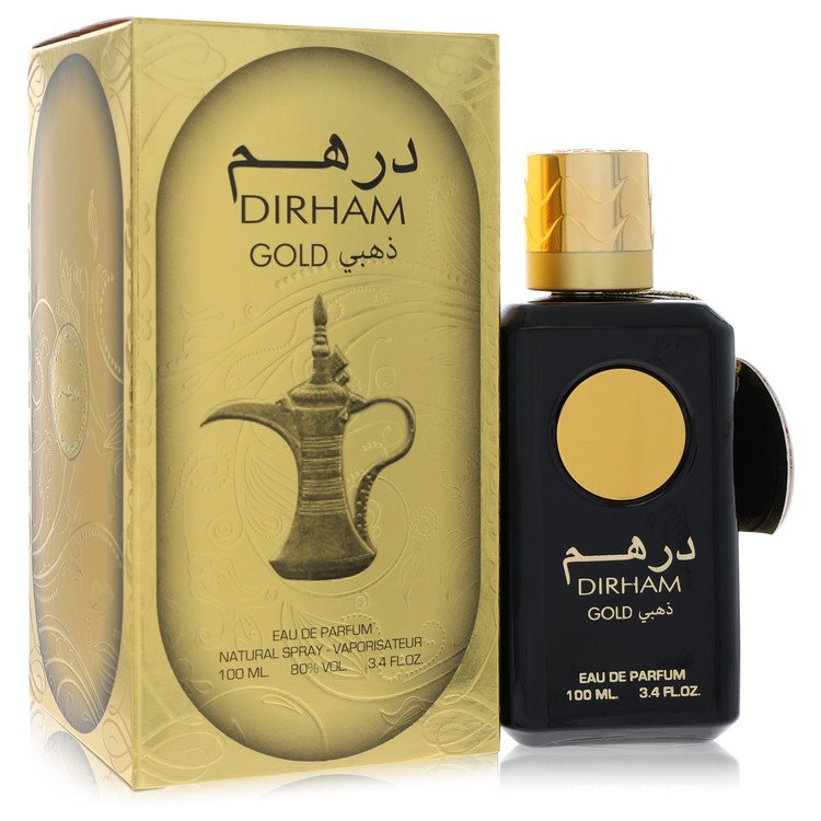 Ard Al Zaafaran Dirham Gold Cologne by Al Zaafaran Cologne 3.4 Oz Eau De Parfum Spray (Unisex)