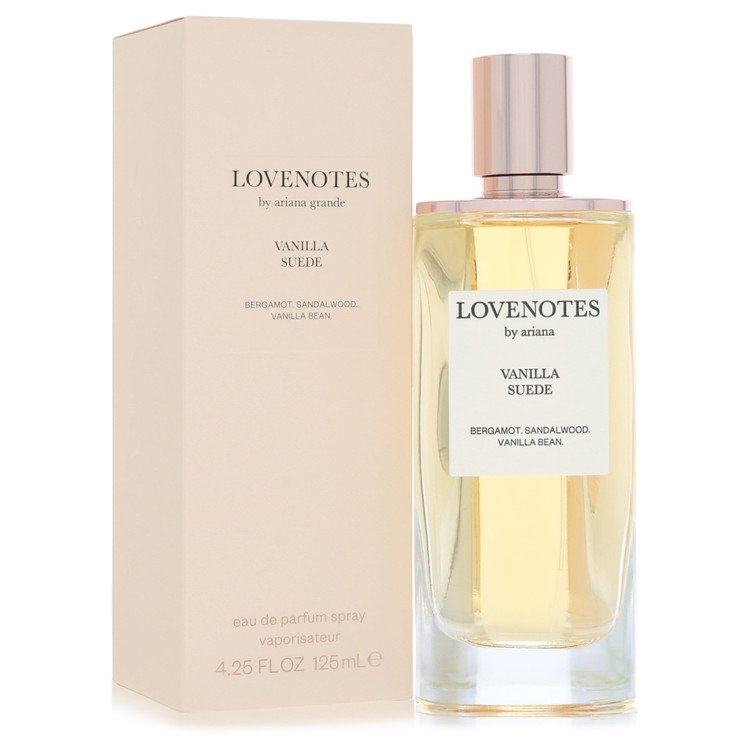 Ariana Grande Lovenotes Vanilla Suede Perfume by Ariana Grande Perfume 4.2 Oz Eau De Parfum Spray