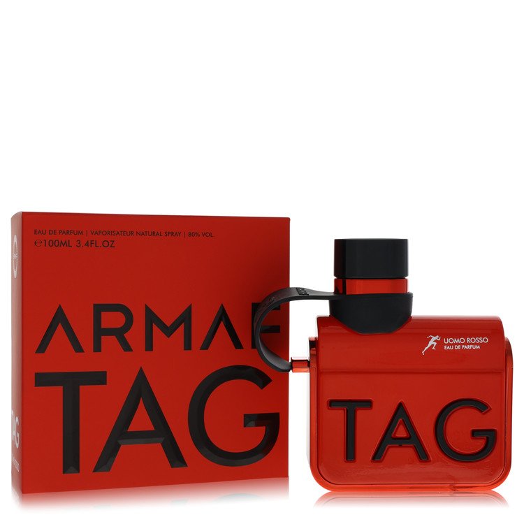 Armaf Tag Uomo Rosso Cologne by Armaf Cologne 3.4 Oz Eau De Parfum Spray