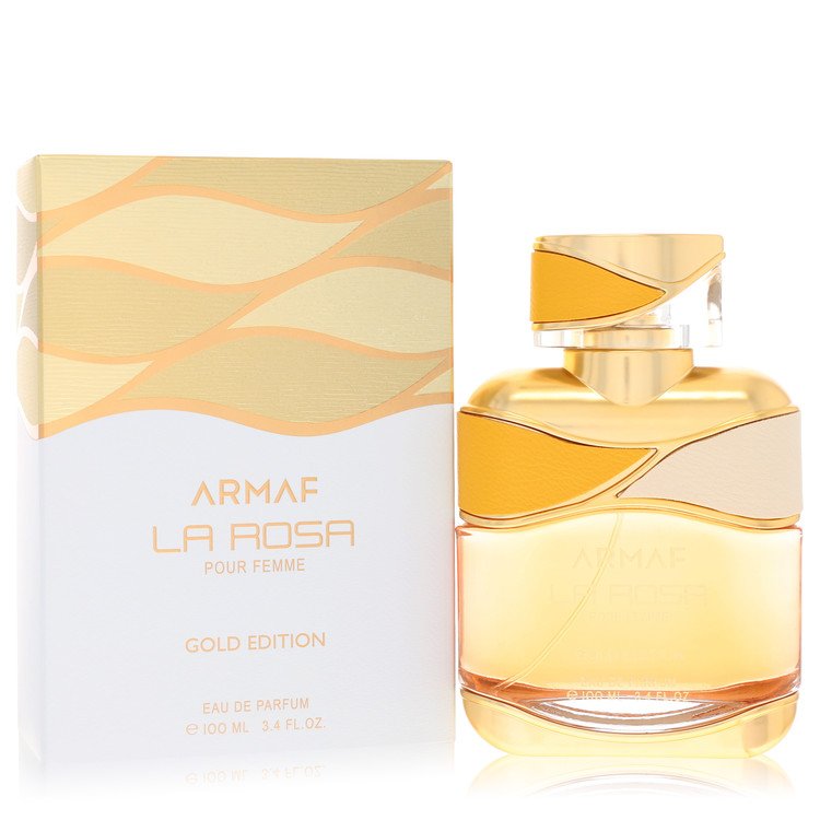 Armaf La Rosa Gold Edition Perfume by Armaf Perfume 3.4 Oz Eau De Parfum Spray