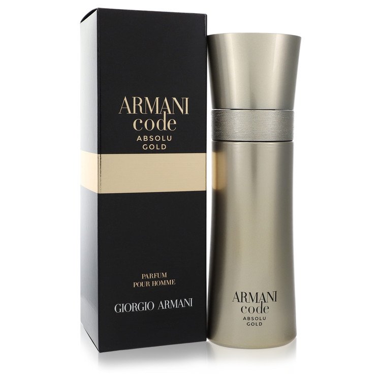 Armani Code Absolu Gold Cologne by Giorgio Armani 2 oz Eau De Parfum Spray