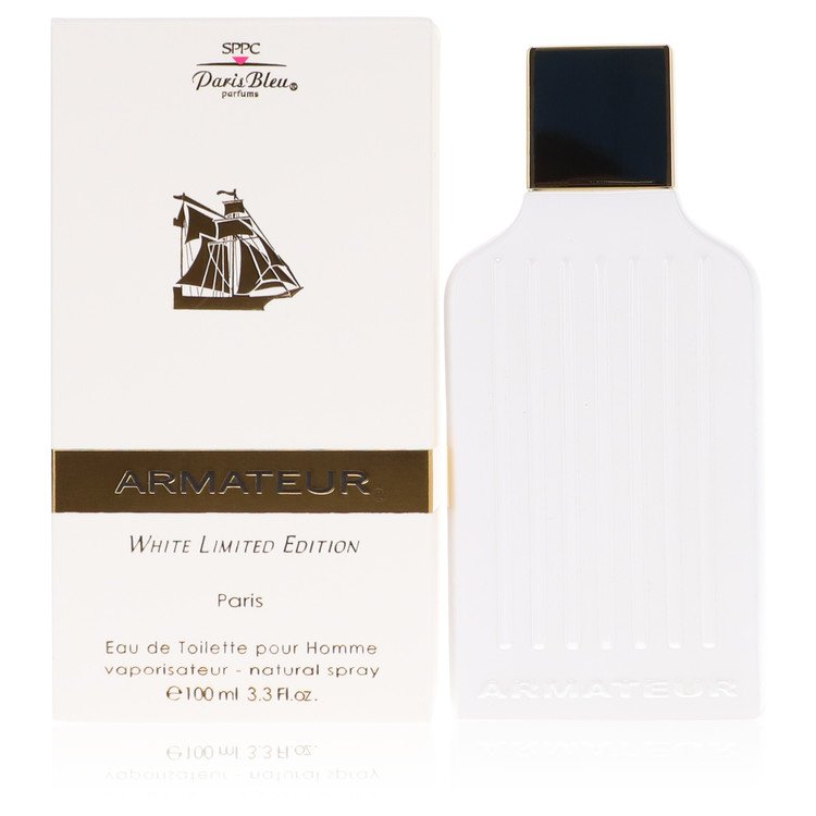 Armateur White Cologne by Paris Bleu 3.3 oz Eau De Toilette Spray
