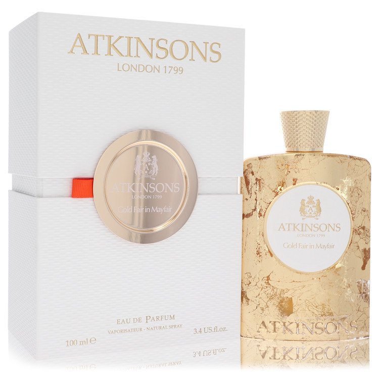 Atkinsons Gold Fair In Mayfair Perfume by Atkinsons 3.4 oz Eau De Parfum Spray (Unisex)