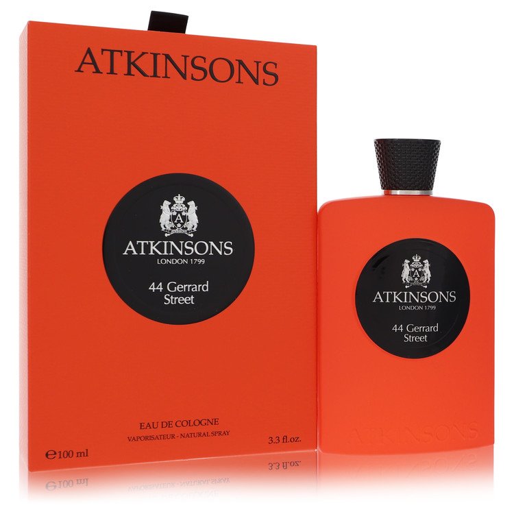 Atkinsons 44 Gerrard Street Cologne by Atkinsons 3.3 oz Eau De Cologne Spray (Unisex)