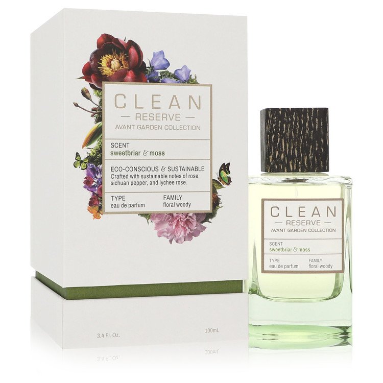 Avant Garden Collection Sweetbriar & Moss Cologne by Clean 3.4 oz Eau De Parfum Spray (Unisex)