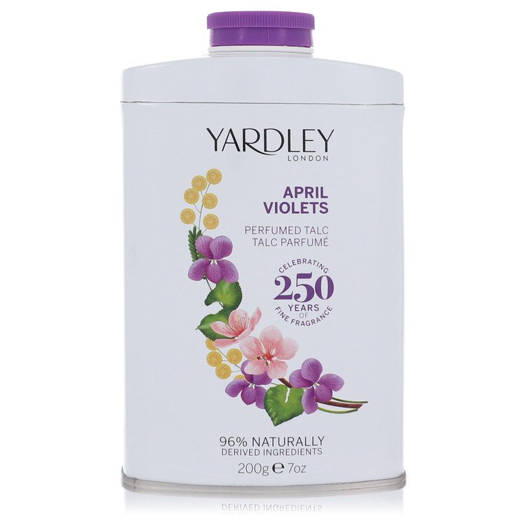 Yardley London April Violets Perfume 7 oz Talc Guatemala