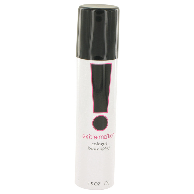 Exclamation Perfume by Coty 2.5 oz Body Mist Cologne Spray