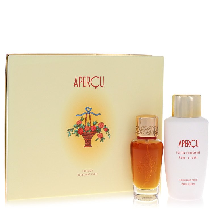 Houbigant Apercu Perfume Gift Set - 1.7 oz Eau De Toilette Spray + 6.7 oz Body Lotion Guatemala