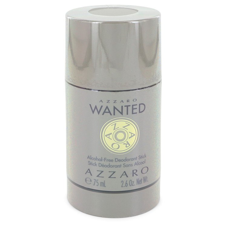 Azzaro Wanted Cologne by Azzaro 2.5 oz Deodorant Stick (Alcohol Free)