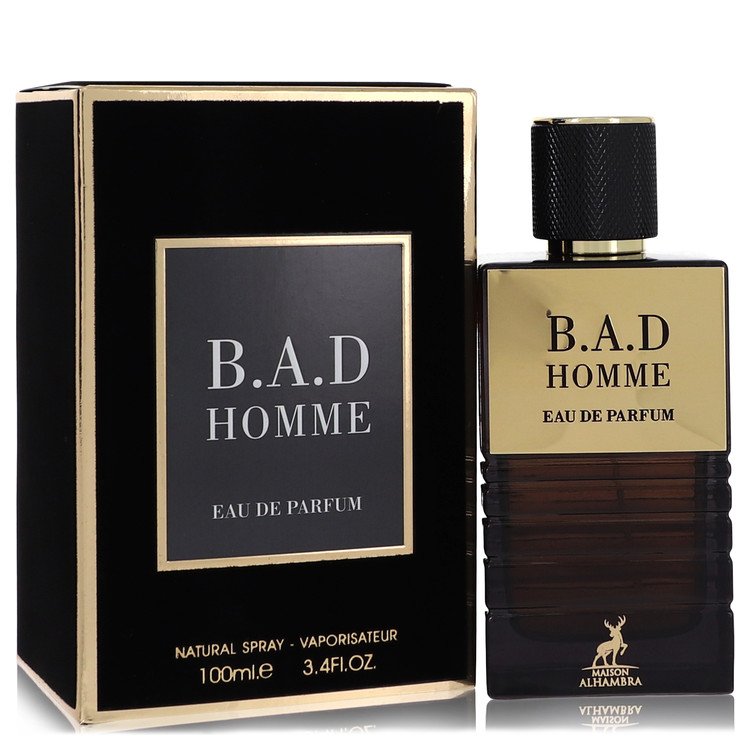 B.a.d Homme Cologne by Maison Alhambra 3.4 oz Eau De Parfum Spray