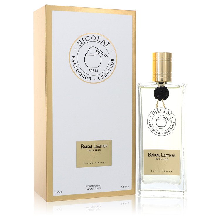 Baikal Leather Intense Cologne by Nicolai 3.4 oz Eau De Parfum Spray (Unisex)