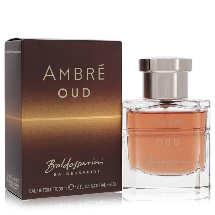 Baldessarini Ambre Oud Cologne by Hugo Boss 1 oz Eau De Toilette Spray