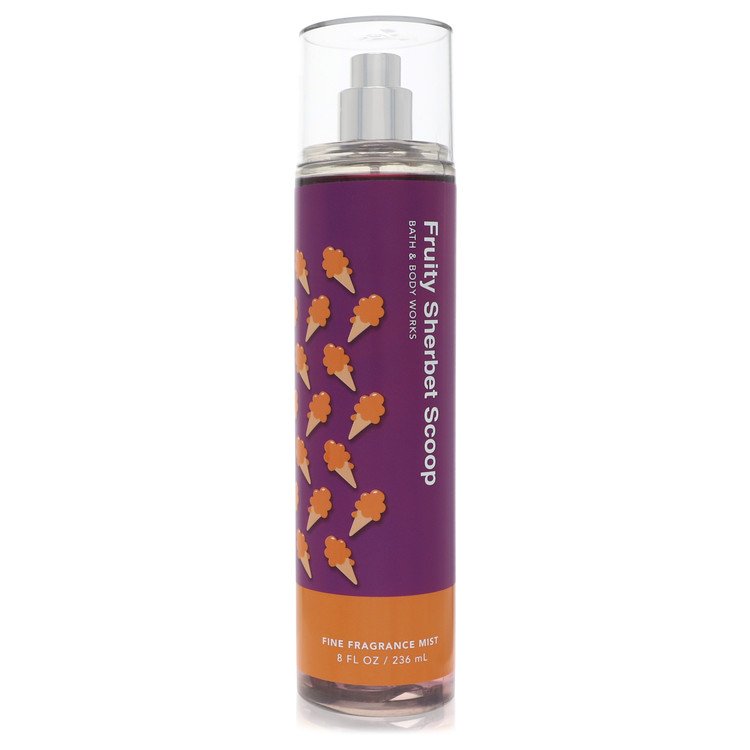 Bath & Body Works Fruity Sherbet Scoop Perfume by Bath & Body Works 8 oz Fine Fragrance Mist
