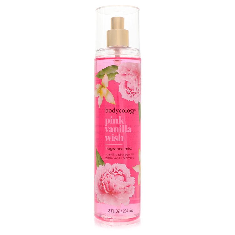 Bodycology Pink Vanilla Wish by Bodycology - Fragrance Mist Spray 8 oz 240 ml for Women