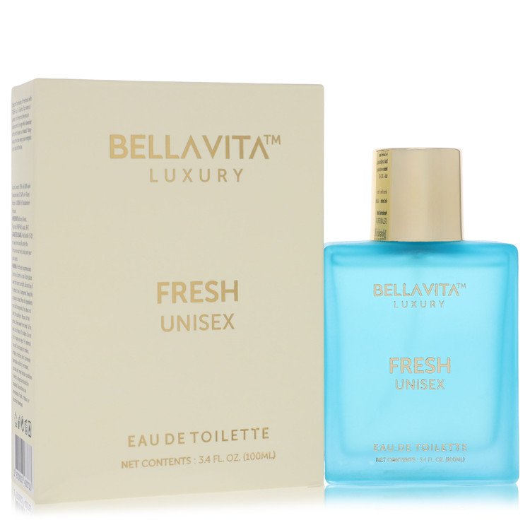 Bellavita Luxury Fresh Cologne by Bellavita Cologne 3.38 Oz Eau De Toilette Spray