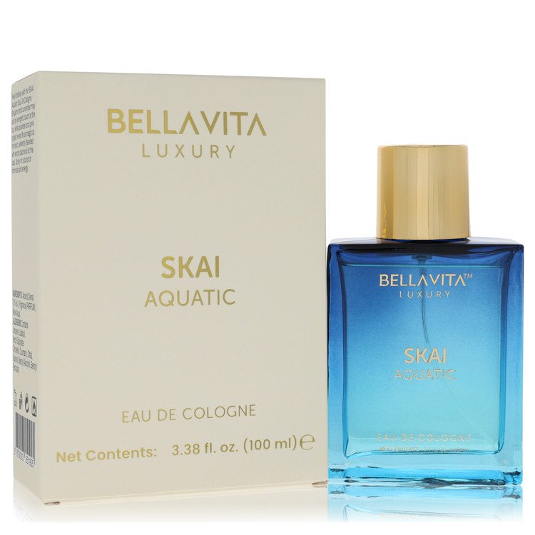 Bellavita Luxury Skai Aquatic Perfume by Bellavita Perfume 3.38 Oz Eau De Cologne Spray