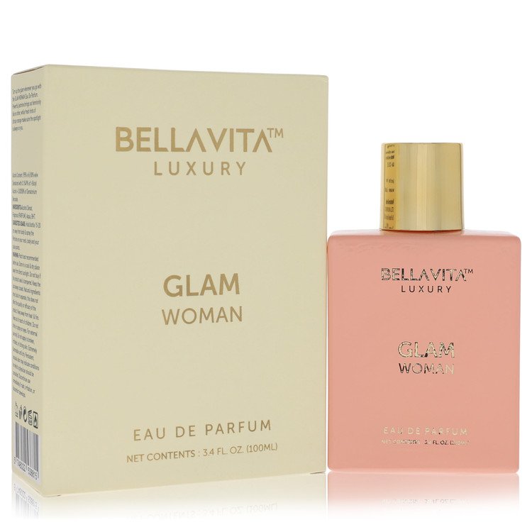 Bellavita Luxury Glam Perfume by Bellavita Perfume 3.4 Oz Eau De Parfum Spray