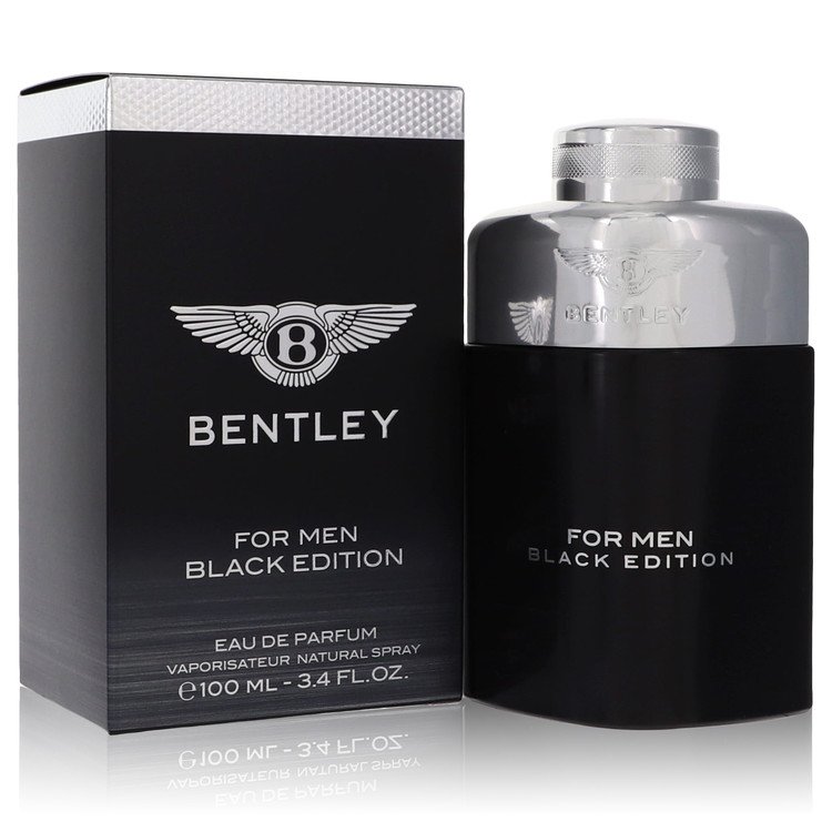 Bentley Black Edition by Bentley Men Eau De Parfum Spray 3.4 oz Image