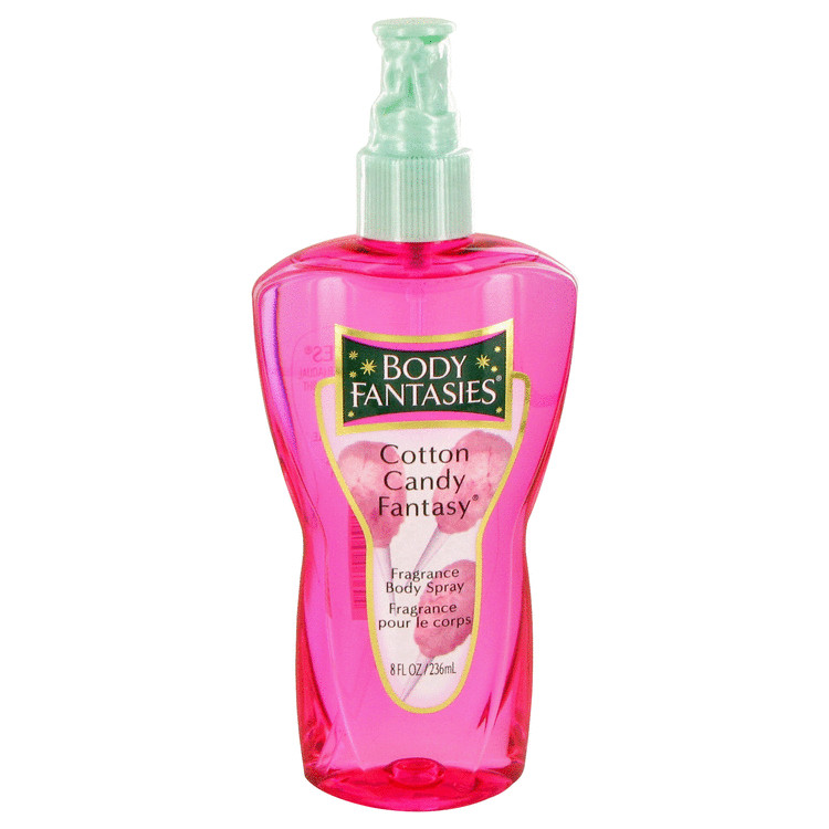 Body Fantasies Cotton Candy Fantasy Perfume 8 oz Body Spray for Women