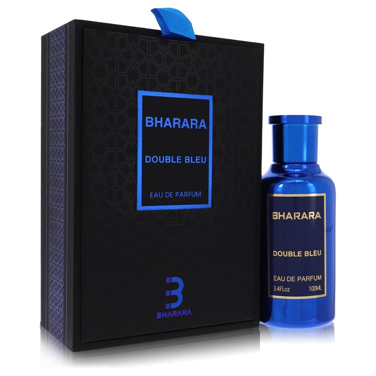 Bharara Beauty Bharara Double Bleu Cologne 3.4 oz Eau De Parfum Spray + Refillable Travel Spray (Unisex) Guatemala