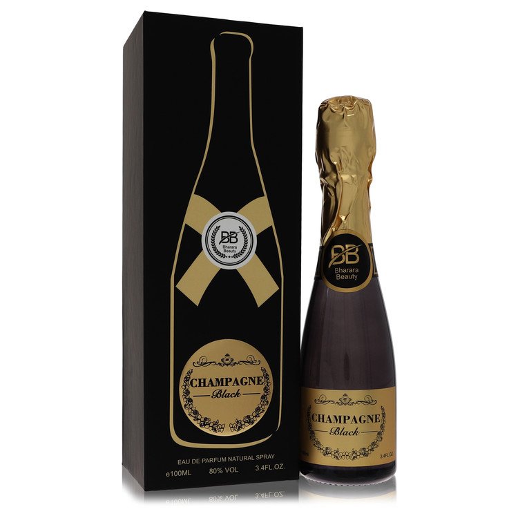Bharara Champagne Black Cologne by Bharara Beauty 3.4 oz Eau De Parfum Spray (Unisex)