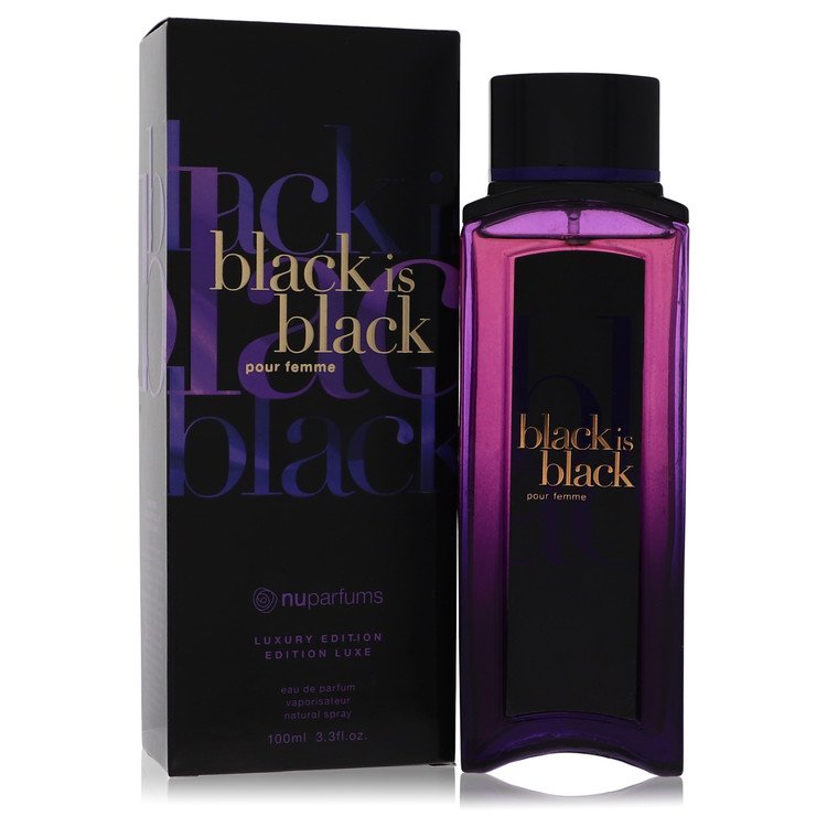 Nu Parfums Black Is Black Perfume 3.3 oz Eau De Parfum Spray Guatemala