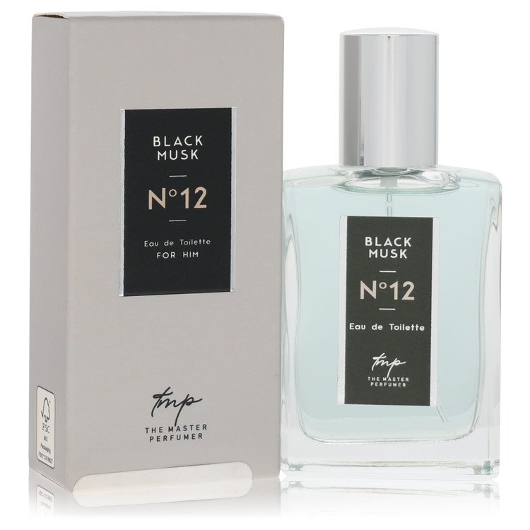 Black Musk N12 Cologne by The Master Perfumer Cologne 1 Oz Eau De Toilette Spray