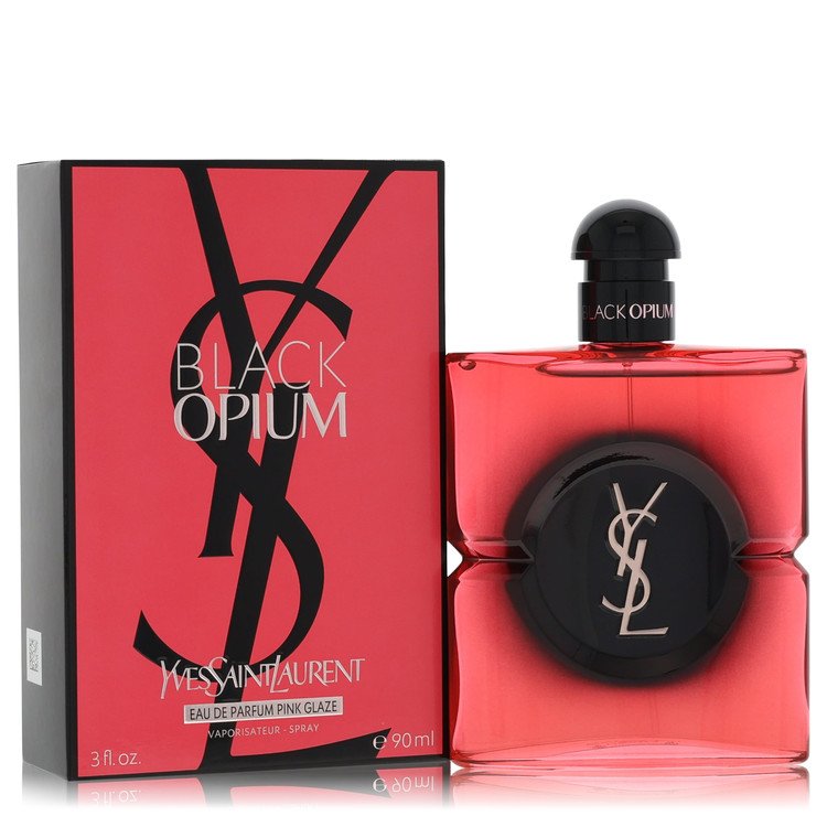 Black Opium Pink Glaze Perfume by Yves Saint Laurent Perfume 3 Oz Eau De Parfum Spray