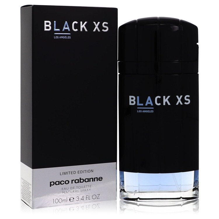 Black XS Los Angeles by Paco Rabanne - Eau De Toilette Spray (Limited Edition) 3.4 oz 100 ml for Men