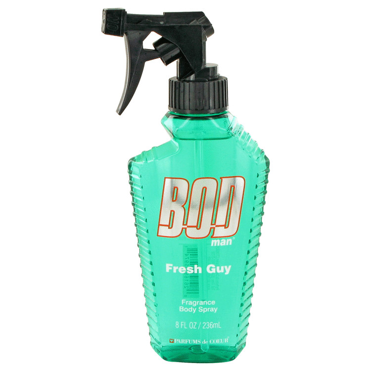 Bod Man Fresh Guy by Parfums De Coeur Men Fragrance Body Spray 8 oz Image