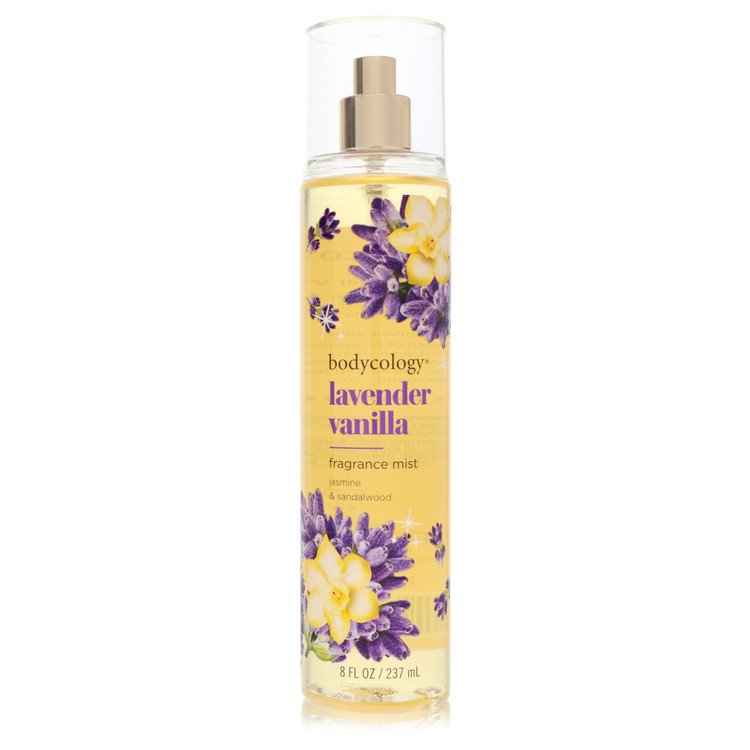 Bodycology Lavender Vanilla Perfume by Bodycology 8 oz Fragrance Mist Spray