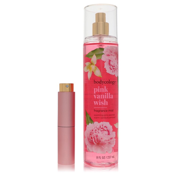 Bodycology Pink Vanilla Wish Perfume by Bodycology Perfume 0.27 Oz Travel Spray