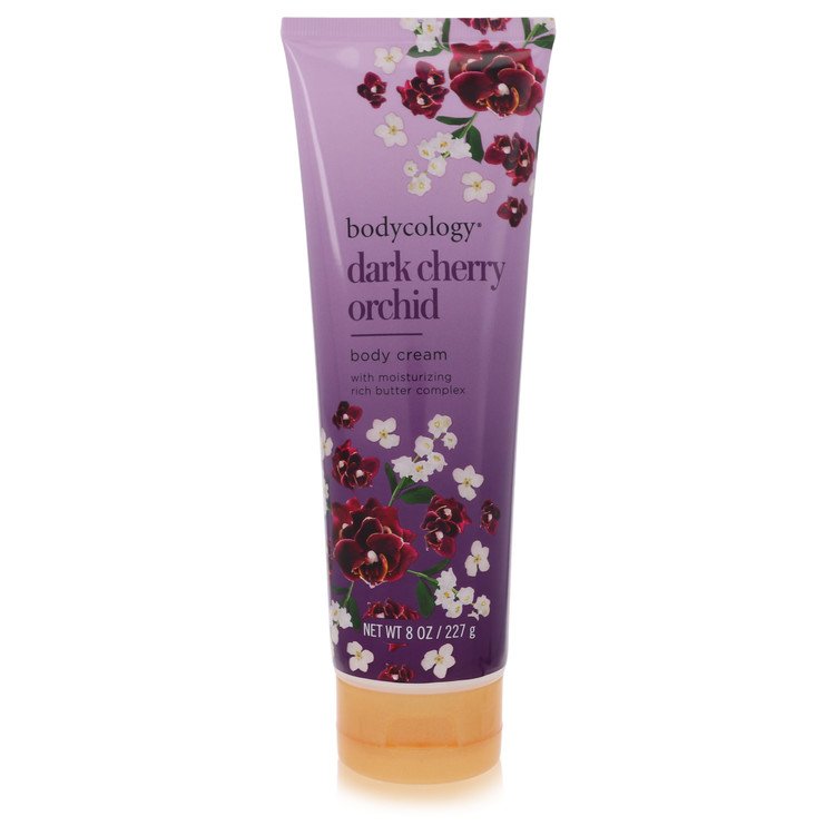 Bodycology Dark Cherry Orchid Perfume 8 oz Body Cream Guatemala