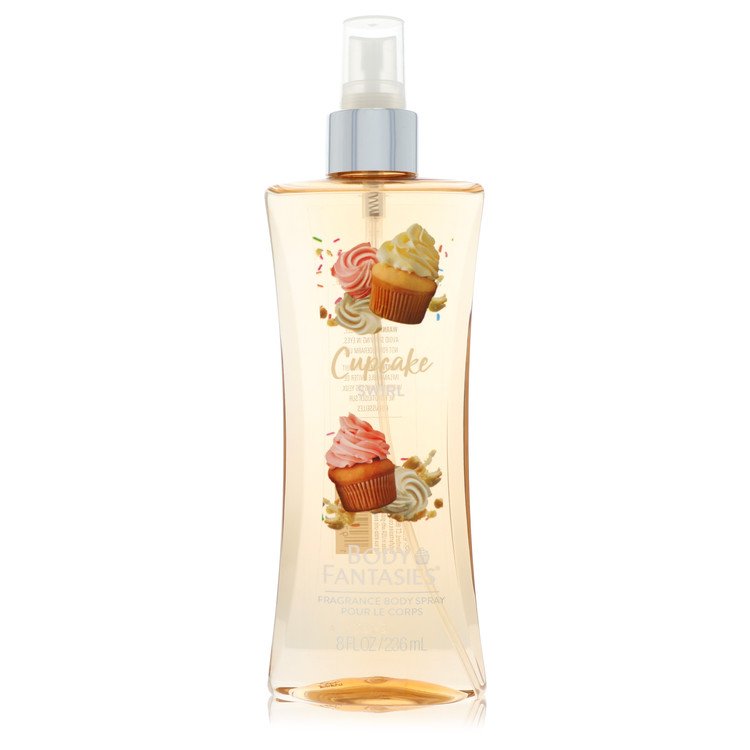 Body Fantasies Signature Cupcake Swirl Perfume by Parfums De Coeur 8 oz Body Spray