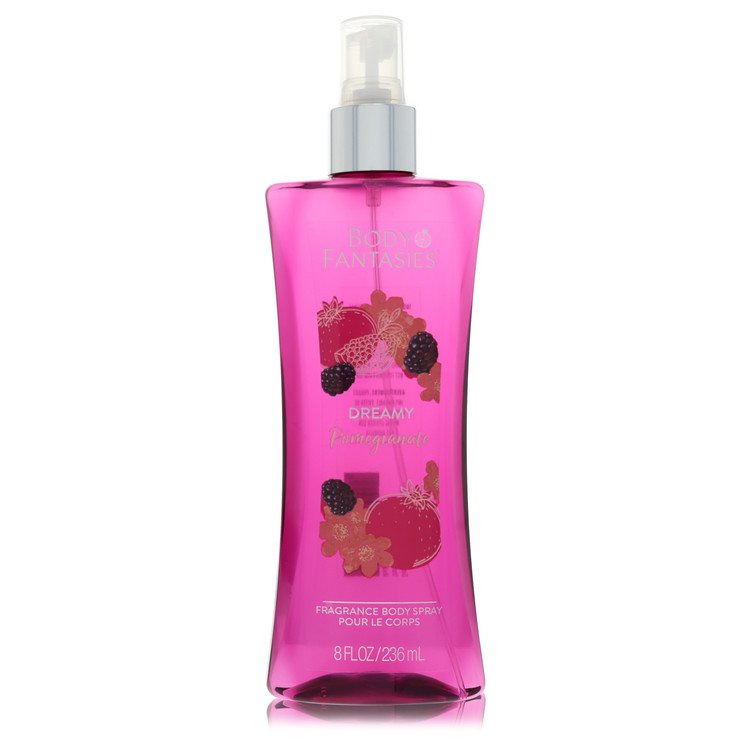 Body Fantasies Dreamy Pomegranate Perfume by Parfums De Coeur Perfume 8 Oz Body Spray