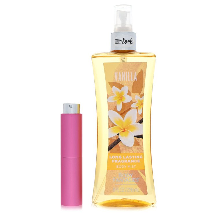 Body Fantasies Signature Vanilla Fantasy Perfume by Parfums De Coeur Perfume 0.27 Oz Travel Spray