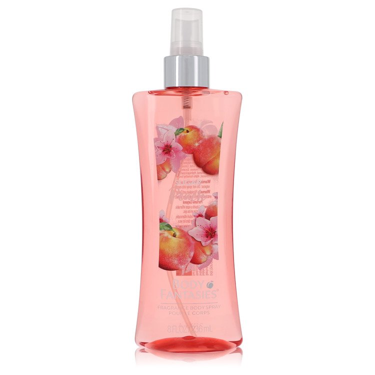 Body Fantasies Signature Sugar Peach by Parfums De Coeur - Body Spray 8 oz 240 ml for Women