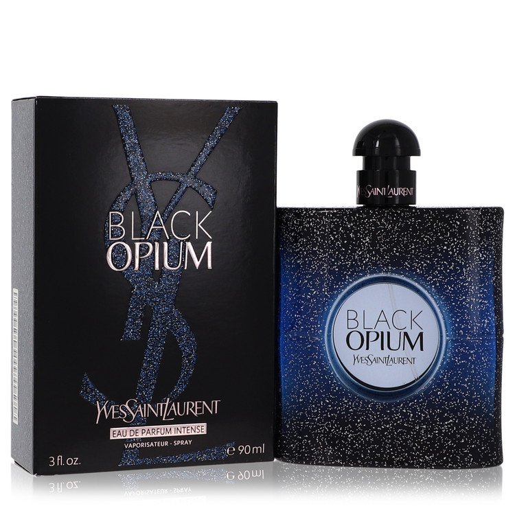 Black Opium Intense by Yves Saint Laurent Eau De Parfum Spray 3 oz For Women