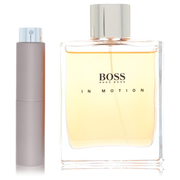 Boss In Motion Cologne by Hugo Boss Cologne 0.27 Oz Travel Spray