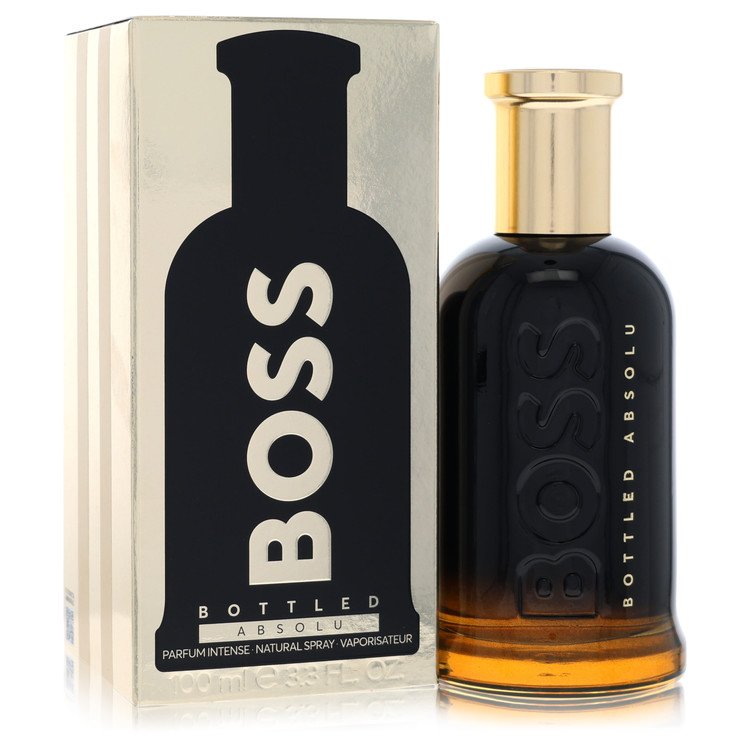 Boss Bottled Absolu Cologne by Hugo Boss Cologne 3.3 Oz Parfum Intense Spray