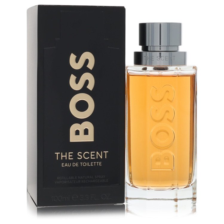 Boss The Scent Cologne by Hugo Boss Cologne 3.3 Oz Eau De Toilette Refillable Spray