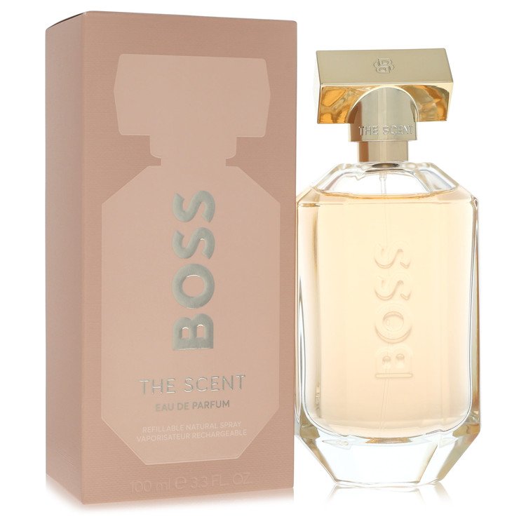 Boss The Scent Perfume by Hugo Boss Perfume 3.3 Oz Eau De Parfum Refillable Spray