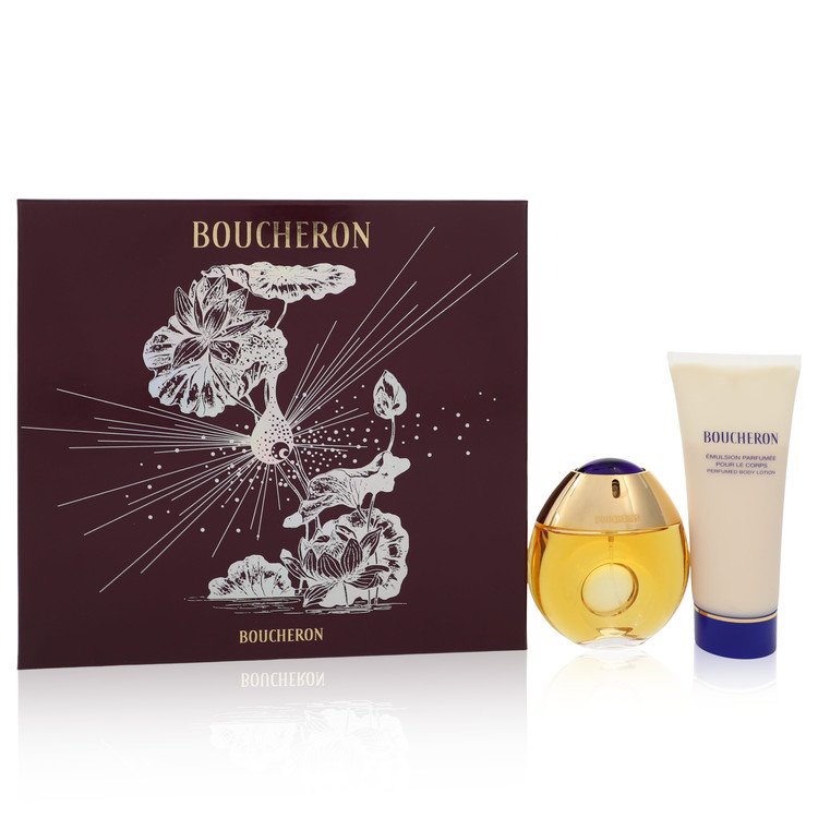 Boucheron Perfume by Boucheron -- Gift Set - 1.6 oz Eau De Toilette Spray + 3.3 oz Perfumed Body Lotion